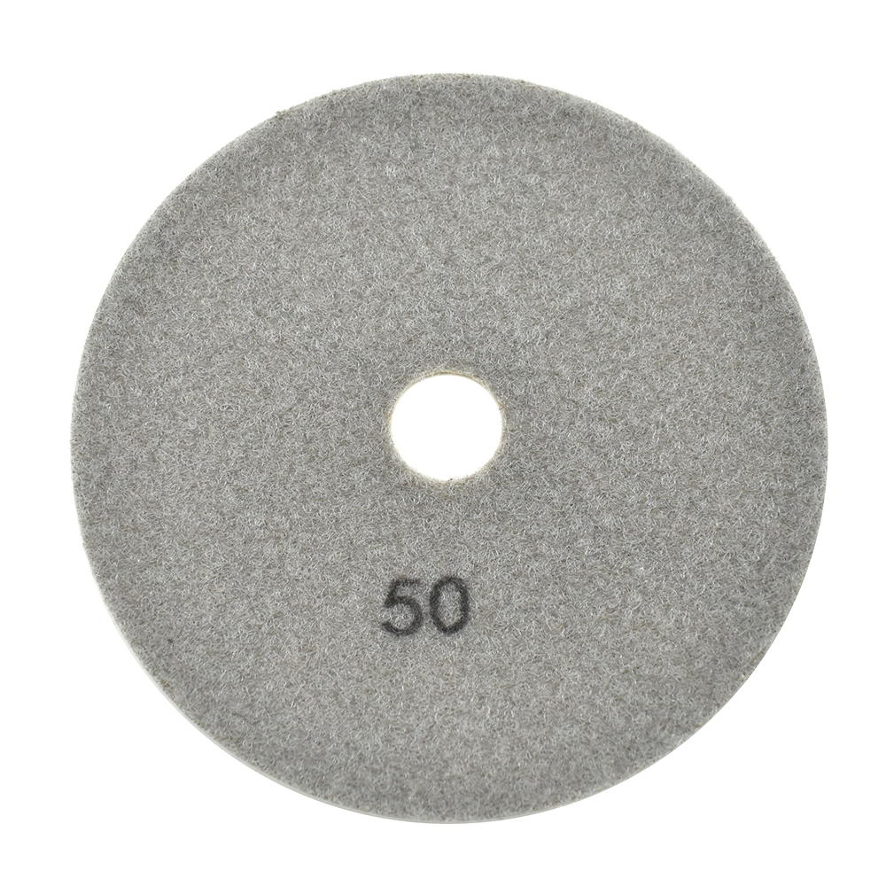 Resin Diamond Polishing Pad,  5" 50 Grit
