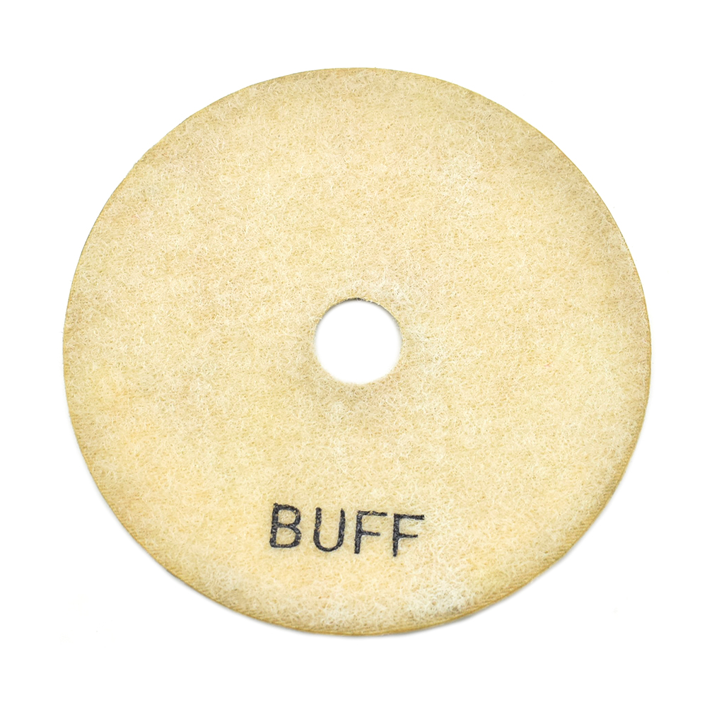 5" White Buffing Polishing Pad
