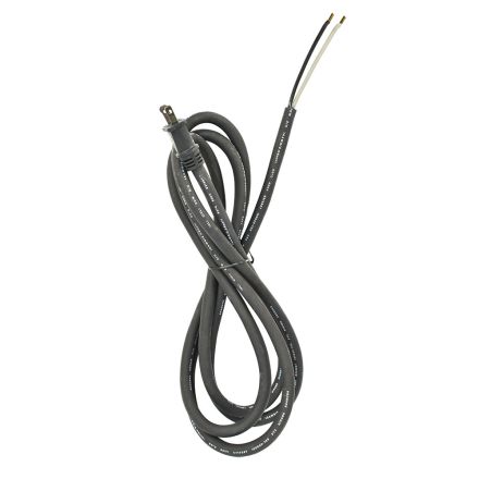 10 ft 14 AWG SOW 2 Wire 600 Volt NEMA 1-15P Electrical Cord Replaces Bosch 3604460507 & Makita 664290-5 (SE 3604460507)