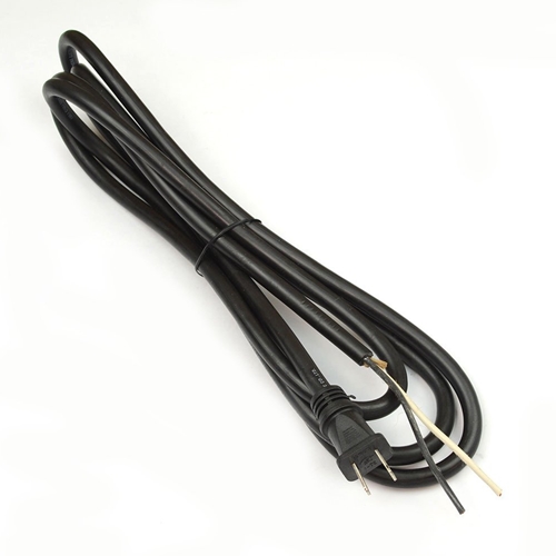 9 Feet 16 AWG SJO 2 Wire 125 Volt NEMA 1-15P Electrical Cord