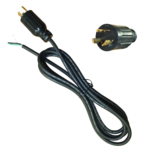 9 Feet 16 AWG SJO 3 Wire 125 Volt NEMA L5-20P Electrical Cord - Twist Lock