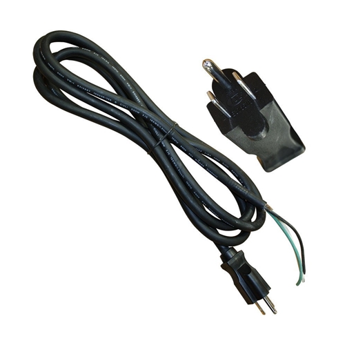 9 Feet 16 AWG SOOW 3 Wire 125 Volt NEMA 5-15P Electrical Cord