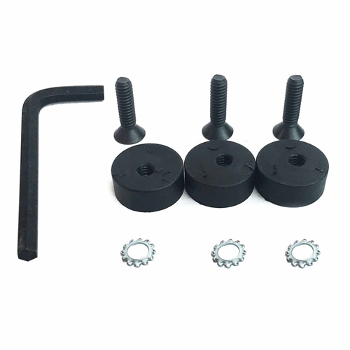 Router Plate Snuggers 3pcs 1/4"-20UNC