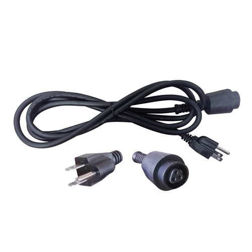 8 Feet 18 AWG SJO 3 Wire 125 Volt NEMA 5-15P Power Tool Quick-Lock Cord Replaces Milwaukee Part # 48-76-4008, 48-76-3008