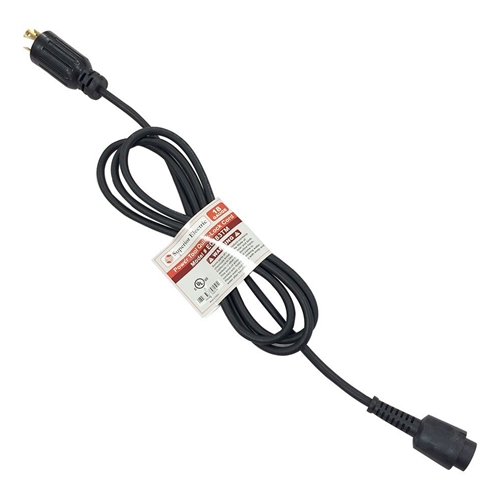 8 Feet 18 AWG SJO 3 Wire 125 Volt NEMA 5-15P Power Tool Quick-Lock Cord Replaces Milwaukee Part # 48-76-4108