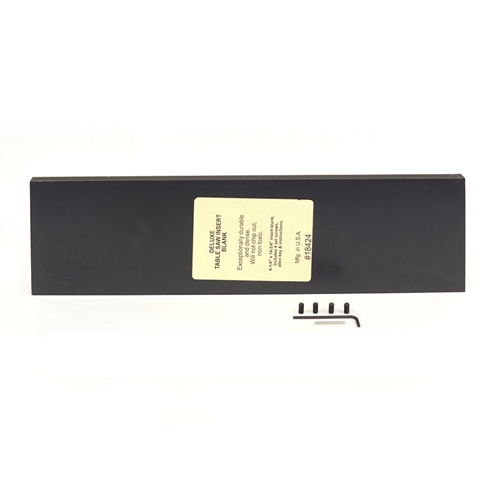 Deluxe table saw Insert BLANK