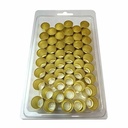 0.937" ID x 0.843" Long Brass Ferrules - 50 pk