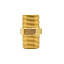 1" NPT Hex Male Nipple - 100 Pack Bulk