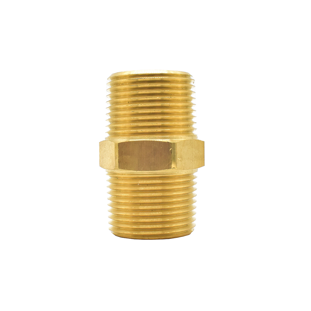 1" NPT Hex Male Nipple - Single Display Pack