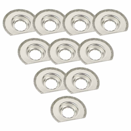 63mm Diamond Semi-Round Electoplated Blade for Fein Supercut Oscillating Tool x 10 pack