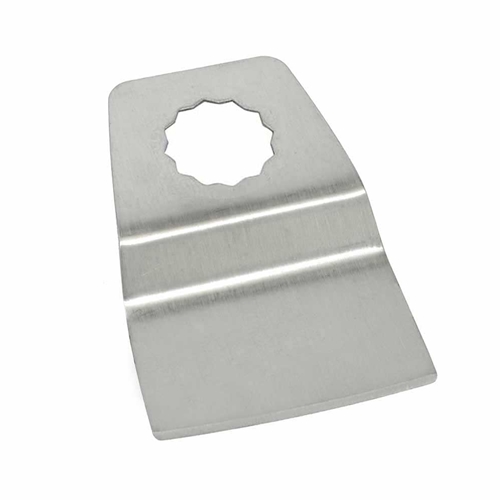 52mm Flush Cut (8mm Offset Mount) Stainless Steel Scraper for Fein Supercut Oscillating Tool - Single Display Pack