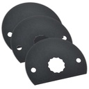 80mm Semi-Circular HSS  Saw Blade for Fein Supercut Oscillating Tool   /   3 Blade Pack
