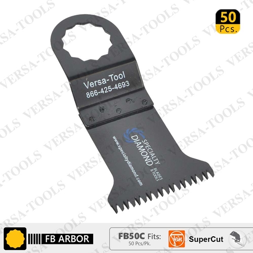 45mm Japan Cut Tooth Design Blade for Fein Supercut Oscillating Tool (50 Pack)