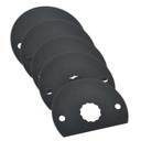 80mm Semi-Circular HSS  Saw Blade for Fein Supercut Oscillating Tool (5 Pack)