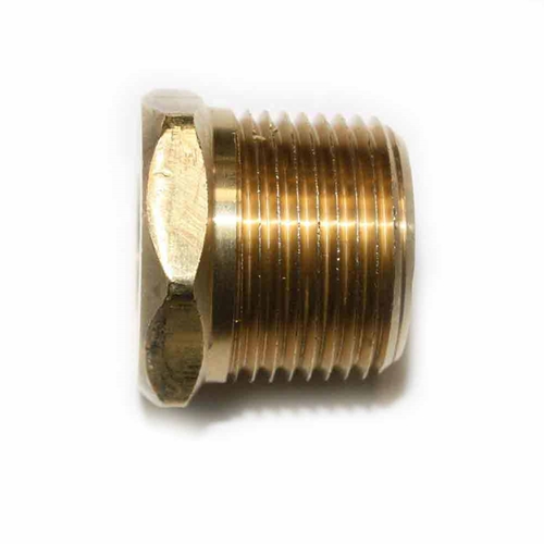 3/4" MPT x 1/4" FPT Brass Hex Bushing Reducer - Six Display Pack