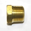 3/4" MPT x 3/8" FPT Brass Hex Bushing - 25 Pack Bulk