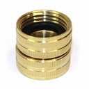 3/4" GHT Female x 3/4" GHT Femal Water Hose Fitting - Swivel