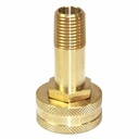 3/4" GHT Female x 1/4" Male NPT Hose Fitting - Swivel