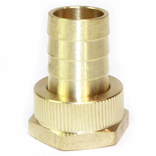 3/4" GHT Female x 1/2" Barb Hose Fitting