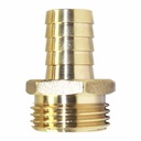 3/4" GHT Male x 5/8" Barb Hose Fitting - 100/Pack