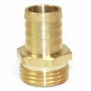 3/4" GHT Male x 3/4" Barb Hose Fitting (4400356) - Six Display Pack