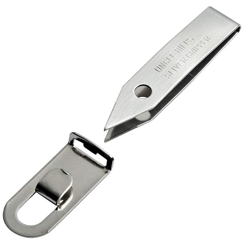 Sliver Gripper Tweezers with Keychain Clip