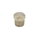 3/8" MPT Steel Hex Plug - 50 Pack Bulk