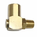 1/4" FPT x 1/4" MPT 90 Deg Swivel - 50 Pack Bulk