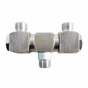 Double Swivel Fitting 1/4" Male NPT x 1/4" Female NPT (2) - 25 Pack Bulk