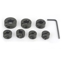 7pc. Split Ring Stop Collars
