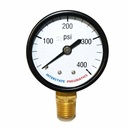 2"          400 PSI 1/4" NPT Bottom Mount Pressure Gauge