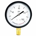 3"  160PSI 1/4" NPT Bottom Mount Pressure Gauge