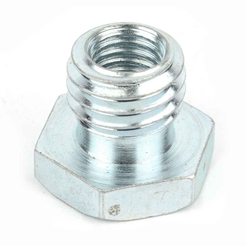 Grinder adapter converts your M10 x 1.5 grinder arbor threads into 5/8-11 arbor spindle 