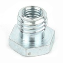 Grinder adapter converts your M10 x 1.5 grinder arbor threads into 5/8-11 arbor spindle 