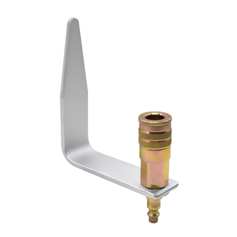 “L” Shaped Rafter Hook With 1/4” Industrial Plug and 3/8” Industrial Brass Coupler