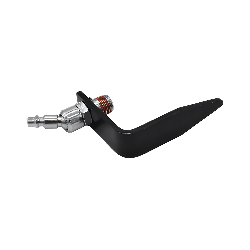 "L" Shaped Rafter Hook (Aluminum) for Nail Guns with 1/4" Industrial Body x 1/4" Male NPT  Swivel Fitting - GH44S