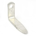 1/4" Single Hole "L" Shaped Rafter Hook (Aluminum) for Nail Guns (SMALL)