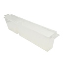 Beekeeping Portable Rectangle Plastic Feeder - 17-1/2" x 3" x 4" Height  -Large