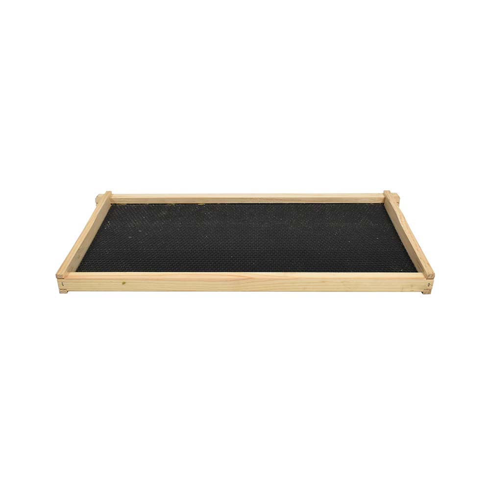 Beekeeping Beehive Body Foundation Deep Wood Frame with Plastic Wax Foundation Sheet - Large/Brood