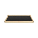 Beekeeping Beehive Body Foundation Deep Wood Frame with Plastic Wax Foundation Sheet - Large/Brood