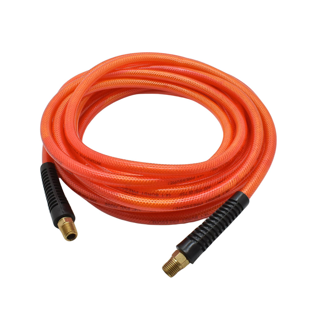 1/4" 25 ft Solid-Red PVC Hose (1/4" NPT) 