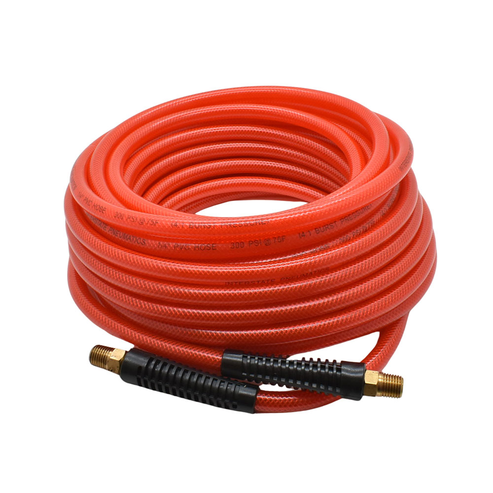 1/4" 50 ft Translucent-Red PVC Hose (1/4" NPT) 