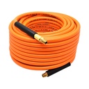 3/8" 100 ft Orange  PVC Hose (1/4" NPT) 