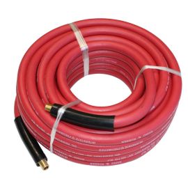 1/2" Red Rubber hose 300 psi 25 ft - IP brand 