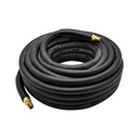3/8" 50 ft Black Rhino Rubber Hose WP 300 PSI (1/4" NPT)