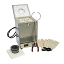 Stainless Steel Tabletop Melting Furnace with 2kg Crucible 110 Volt 1500W (REFURBISHED)