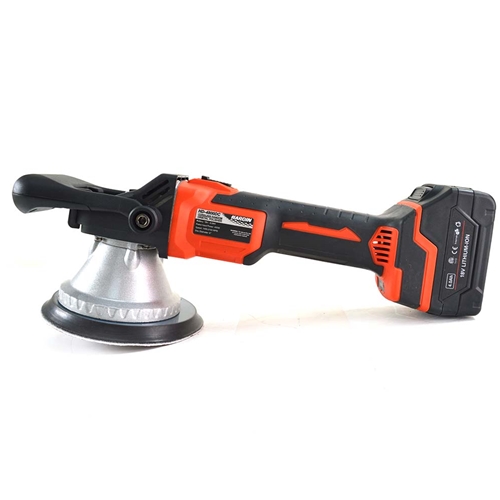 Cordless with Brush Dual Action Polisher with Pad, 18V, 400W, 1400-2100 RPM, 4.0Ah Battery and Charger