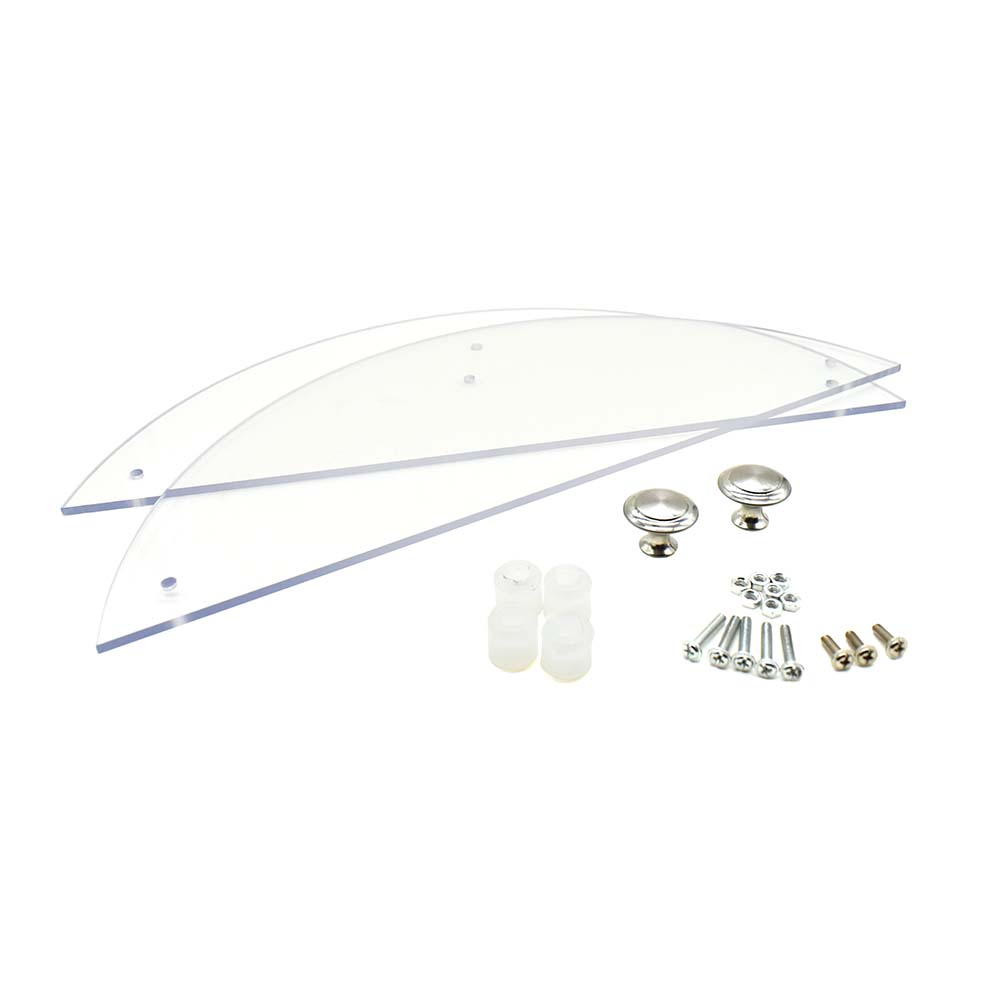 Beekeeping Honey Extractor Lid for Manual Extractor (Pair) - Plastic