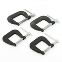 4pc Forged Junior C-Clamp Set  (ACJ-2538)