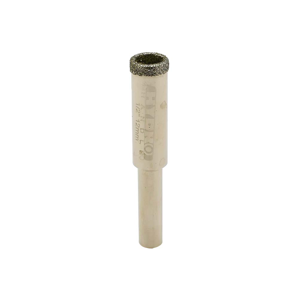 1/2" Electroplated Diamond Bit 8 mm Shank
